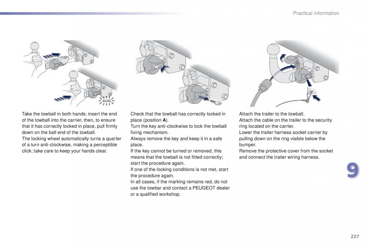 Peugeot 2008 owners manual / page 229