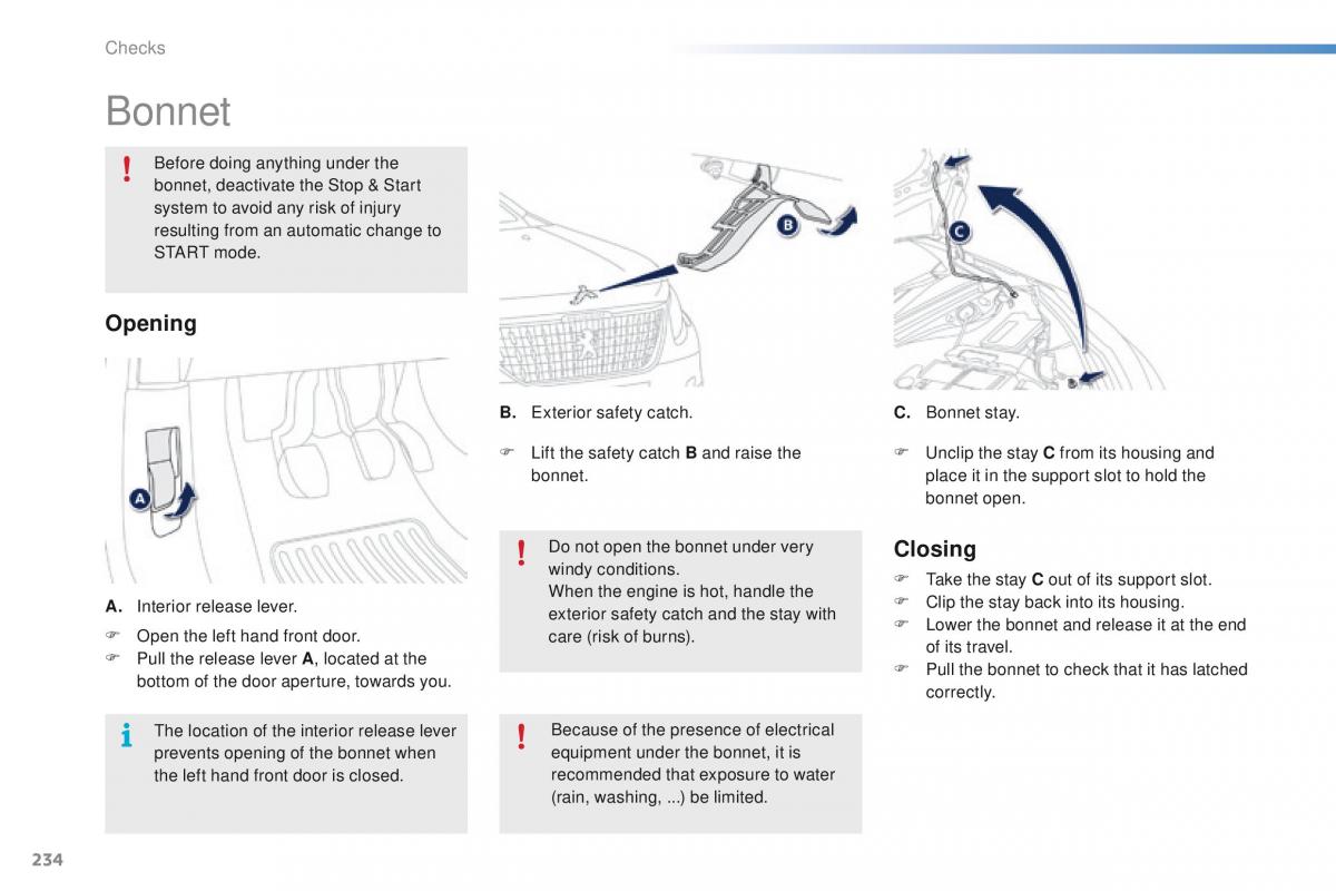 Peugeot 2008 owners manual / page 236