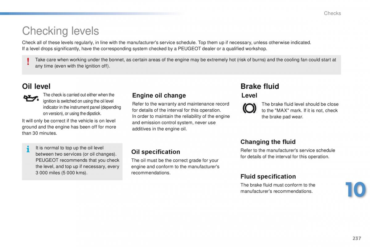 Peugeot 2008 owners manual / page 239