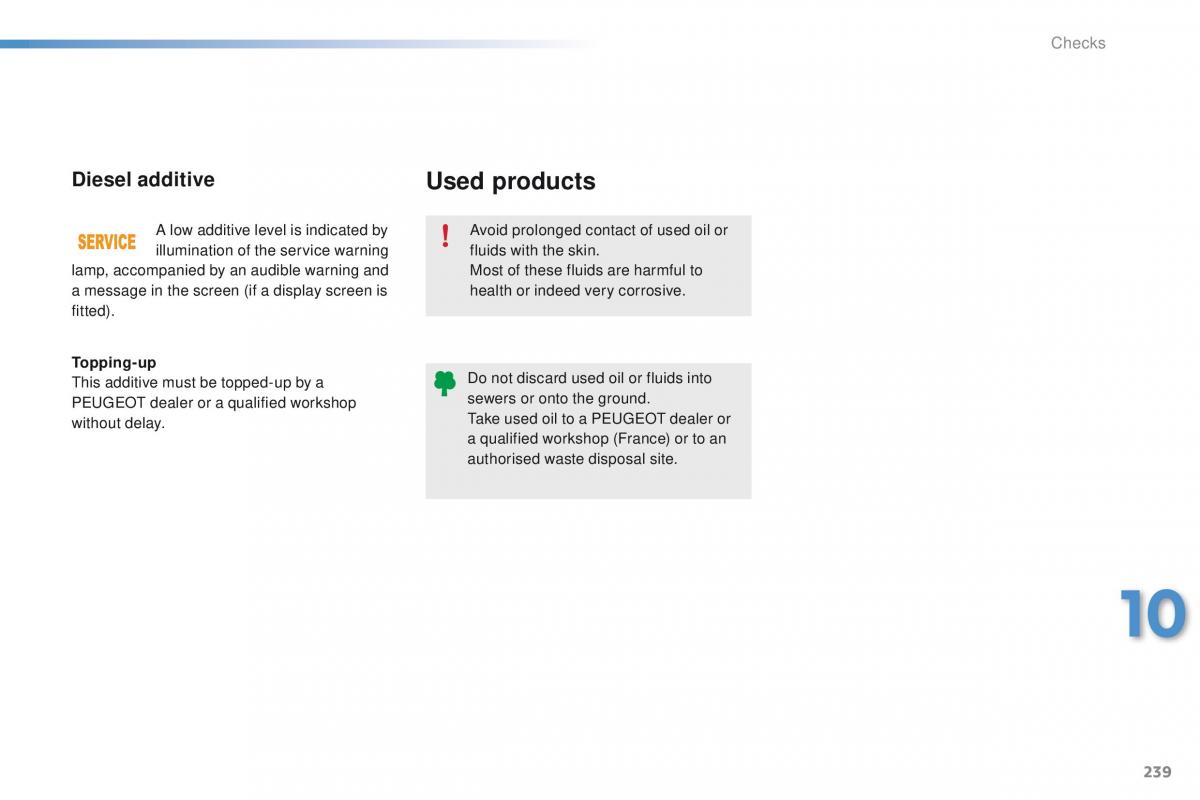 Peugeot 2008 owners manual / page 241