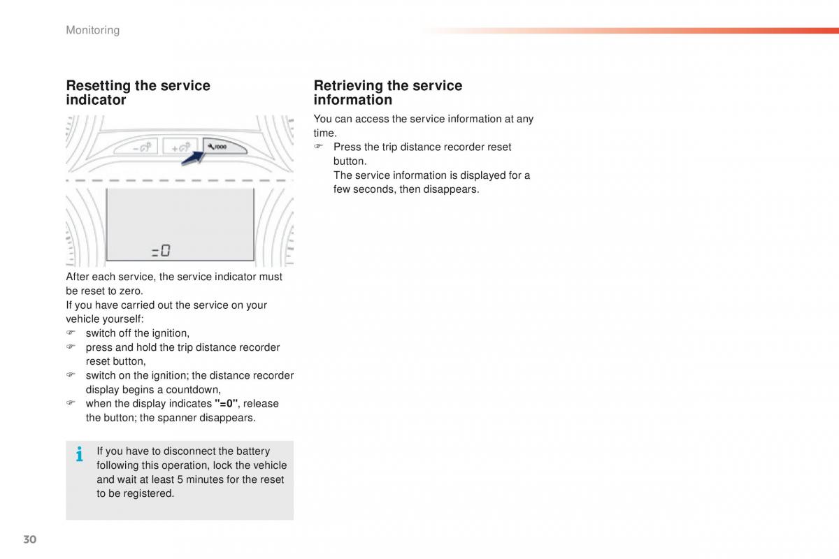 Peugeot 2008 owners manual / page 32