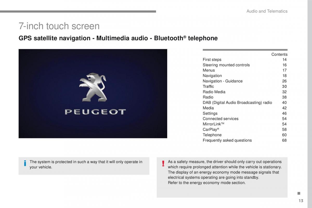 Peugeot 2008 owners manual / page 387