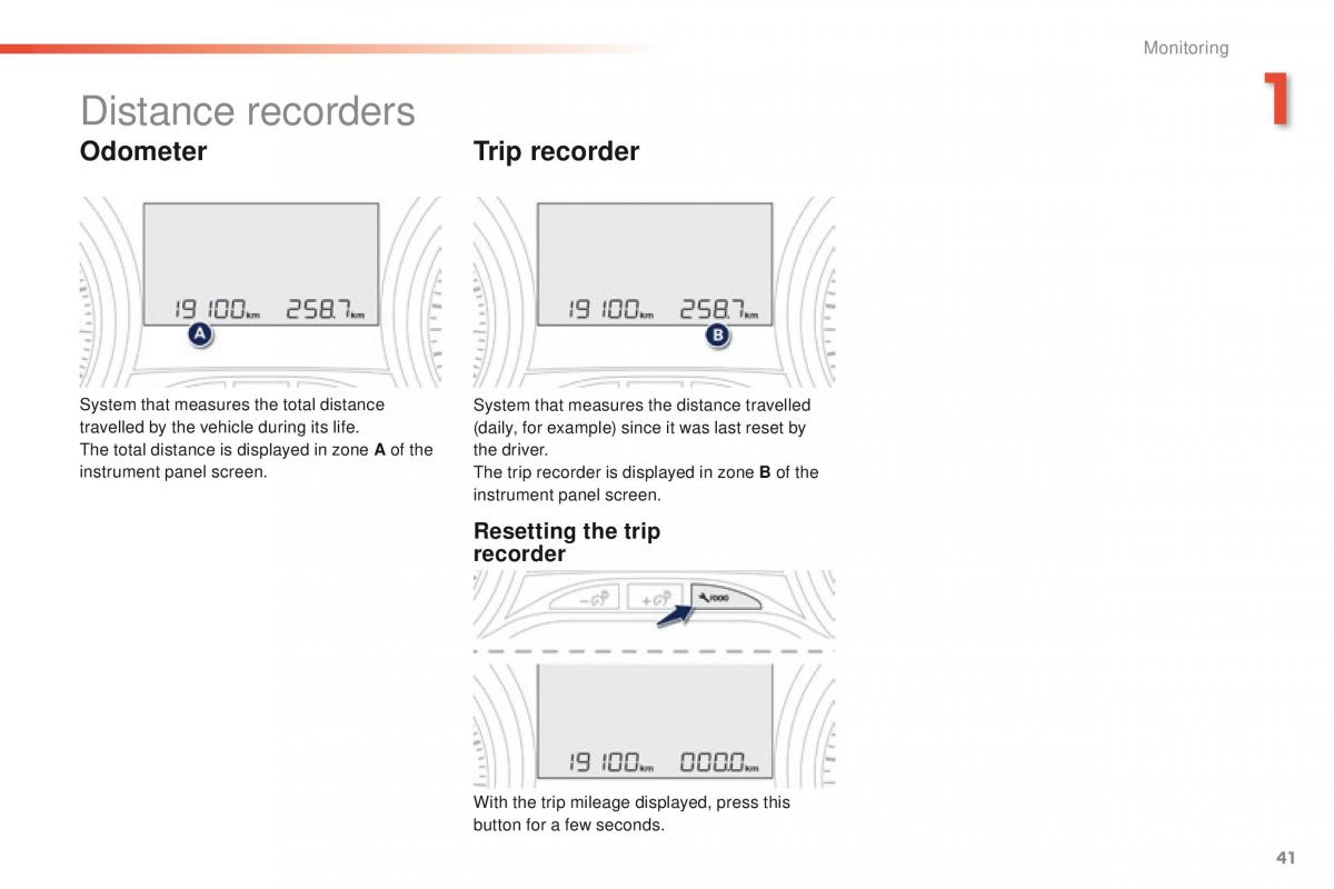 Peugeot 2008 owners manual / page 43