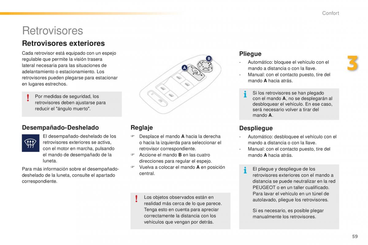 Peugeot 2008 manual del propietario / page 61