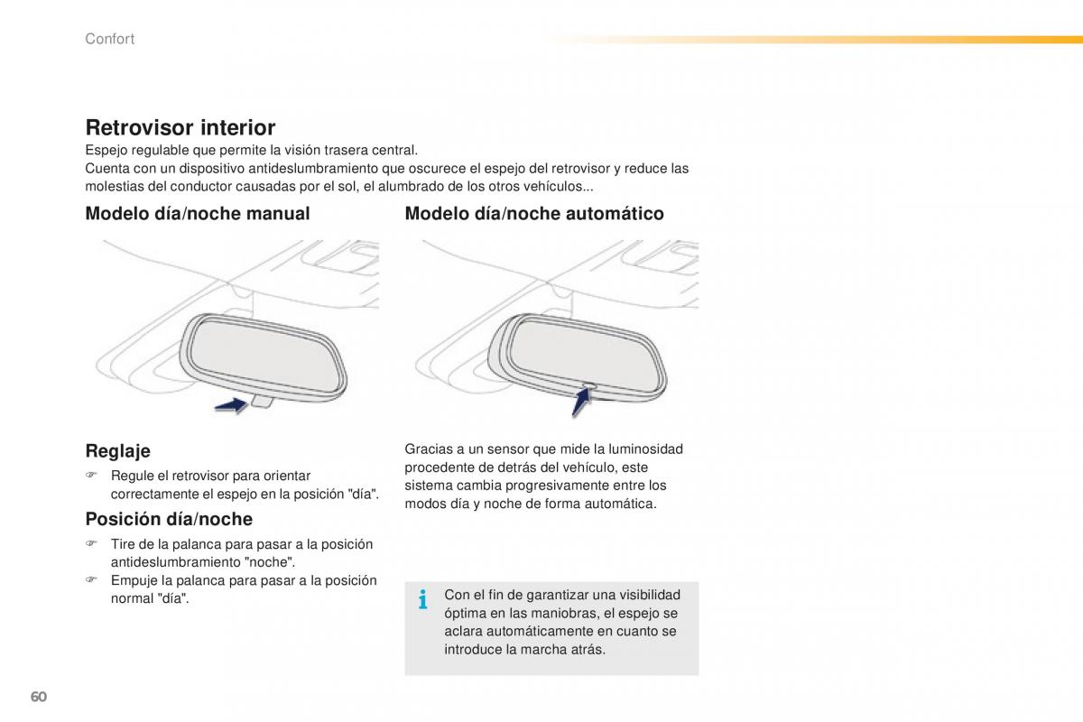 Peugeot 2008 manual del propietario / page 62