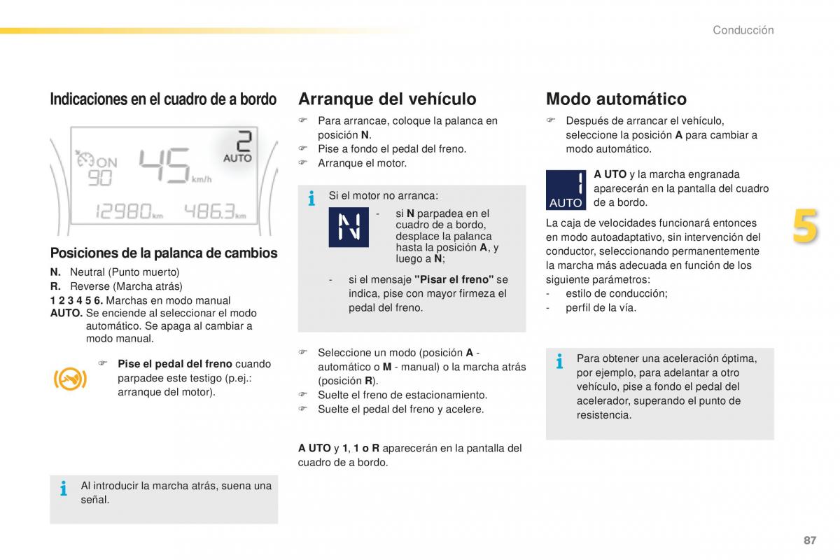 Peugeot 2008 manual del propietario / page 89