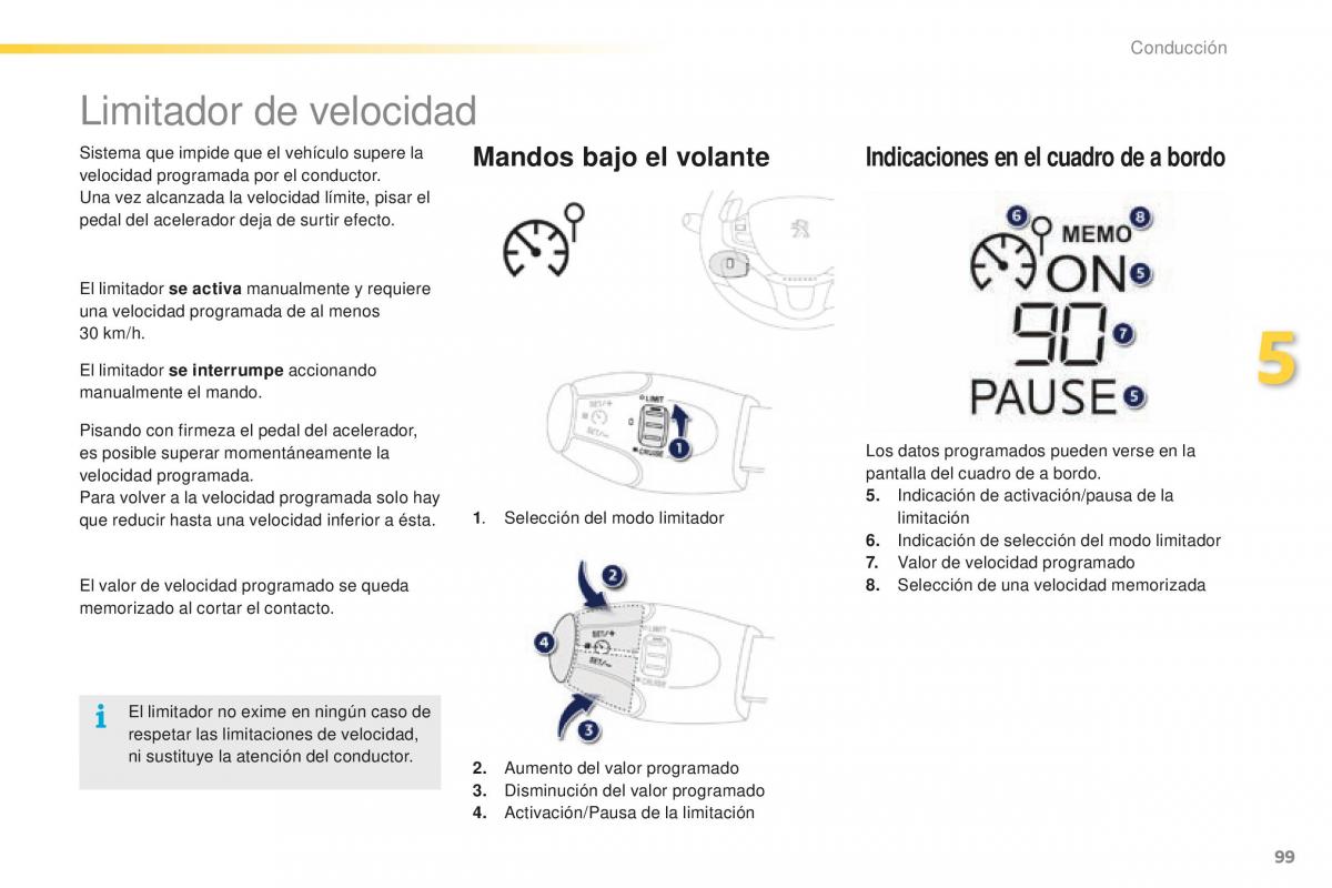 Peugeot 2008 manual del propietario / page 101