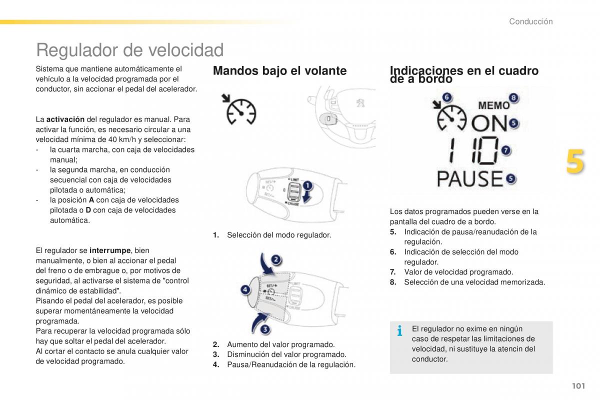 Peugeot 2008 manual del propietario / page 103