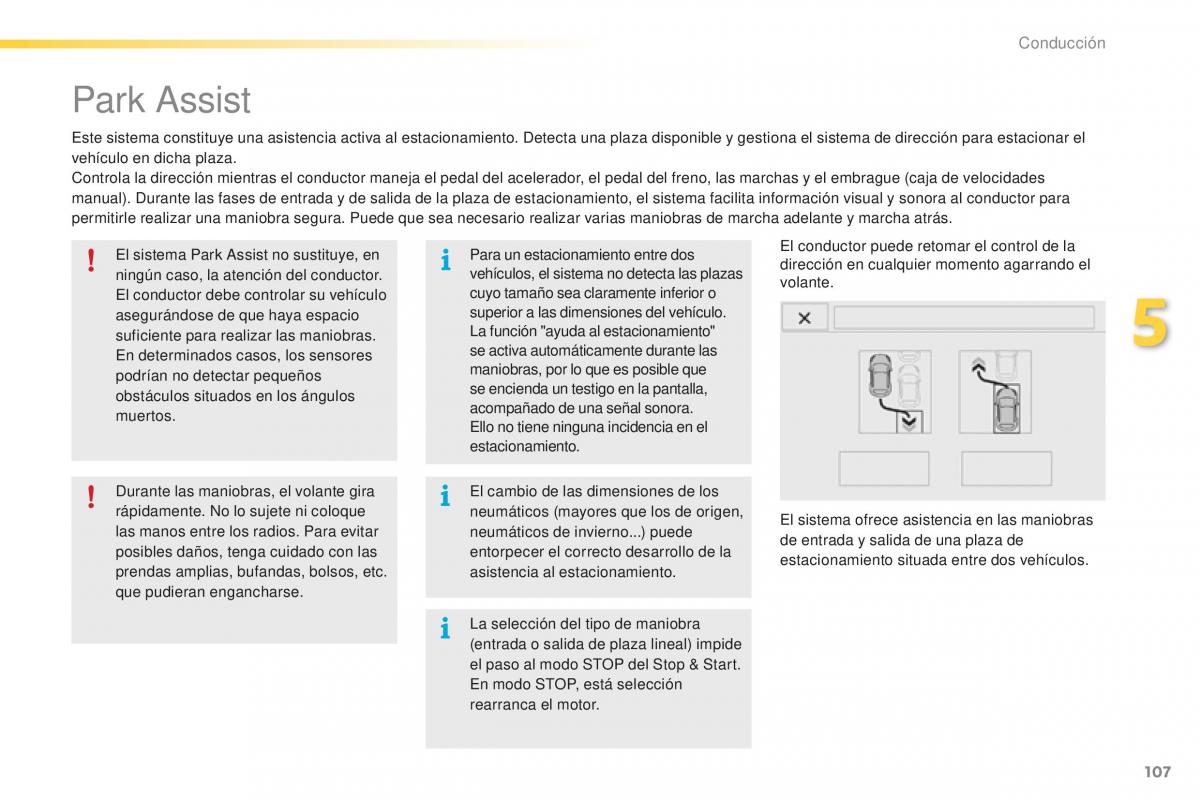 Peugeot 2008 manual del propietario / page 109