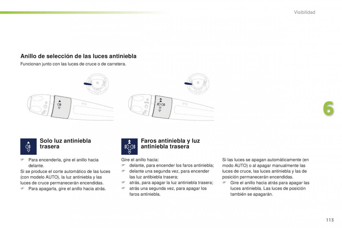 Peugeot 2008 manual del propietario / page 115