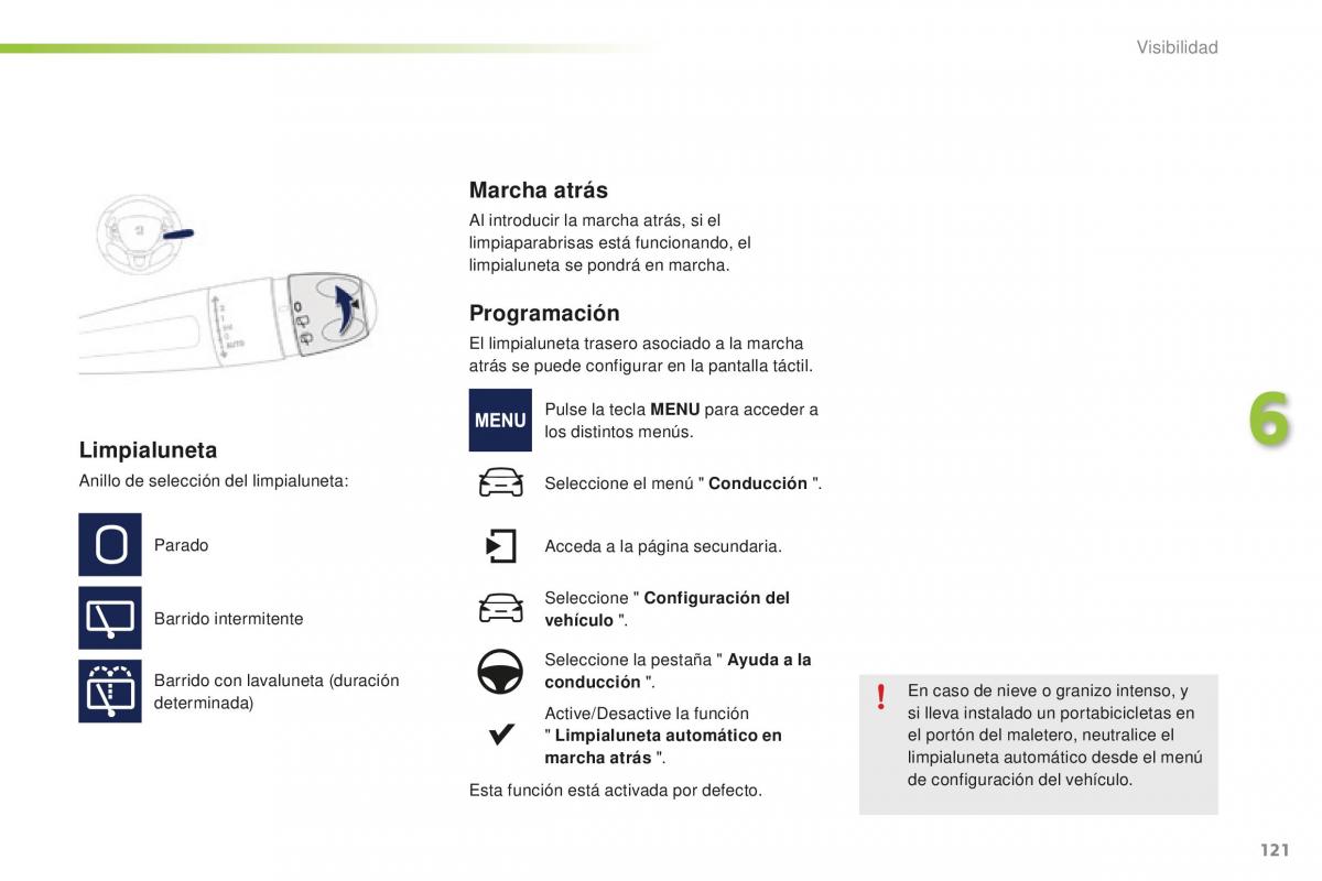 Peugeot 2008 manual del propietario / page 123