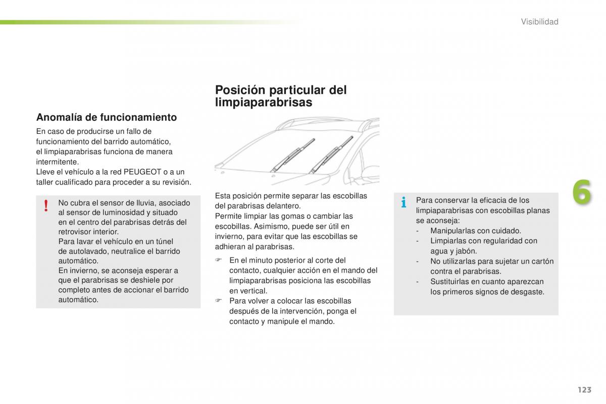 Peugeot 2008 manual del propietario / page 125