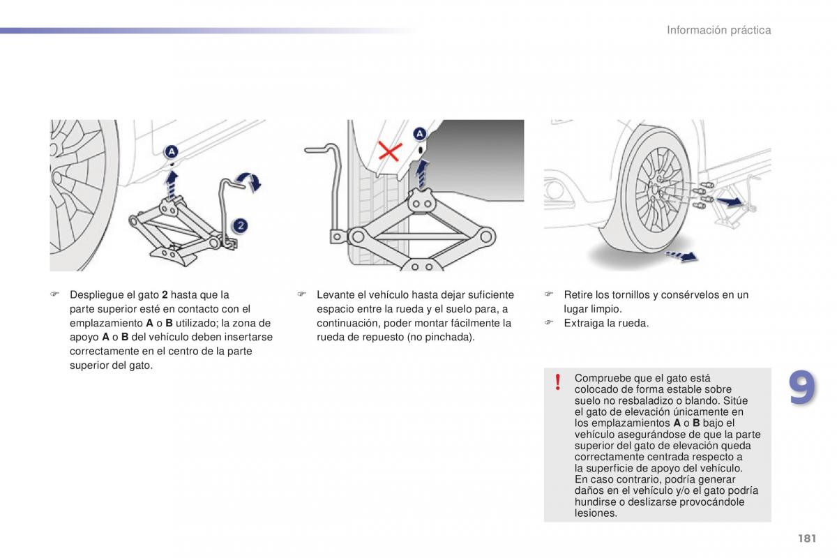 Peugeot 2008 manual del propietario / page 183