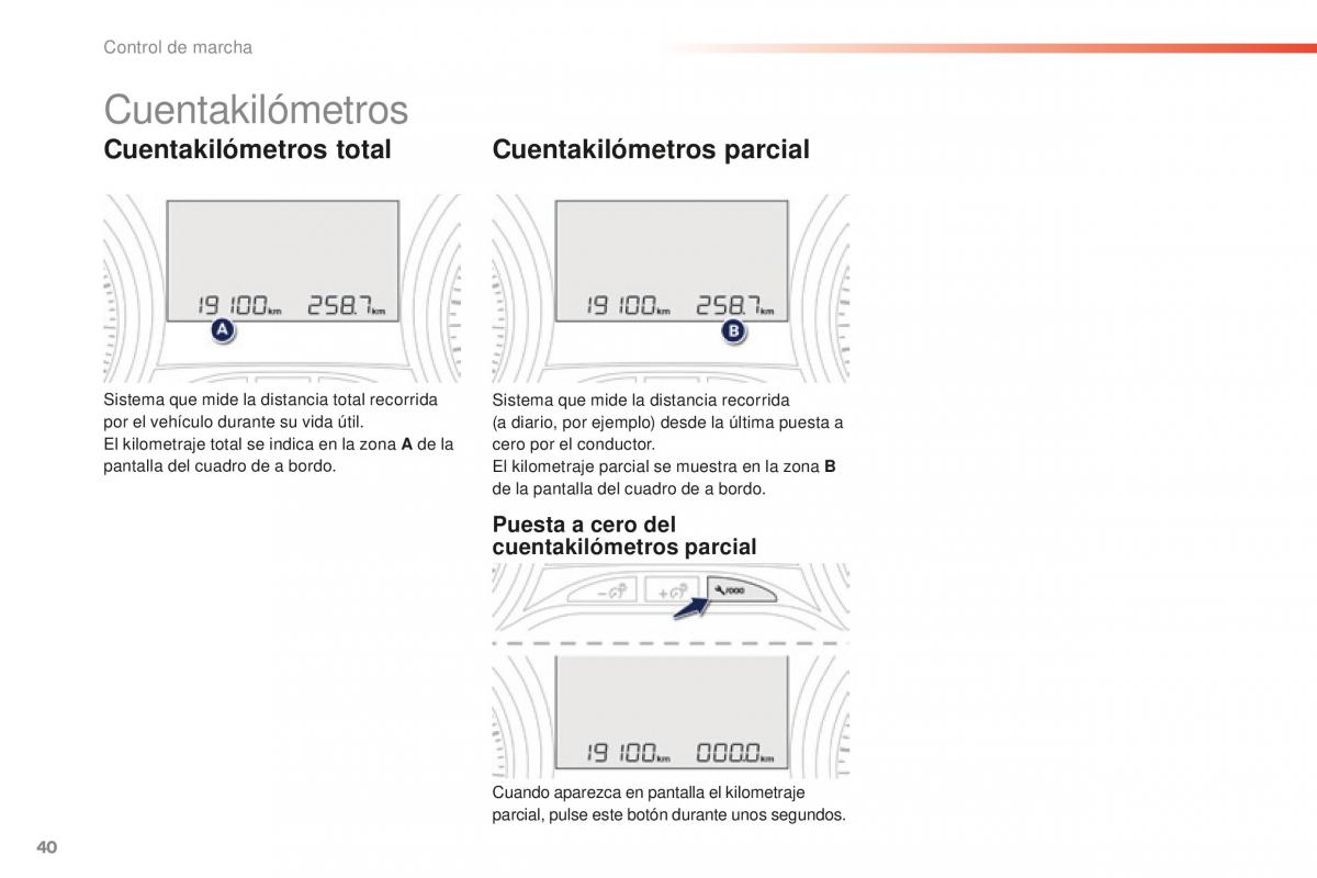 Peugeot 2008 manual del propietario / page 42