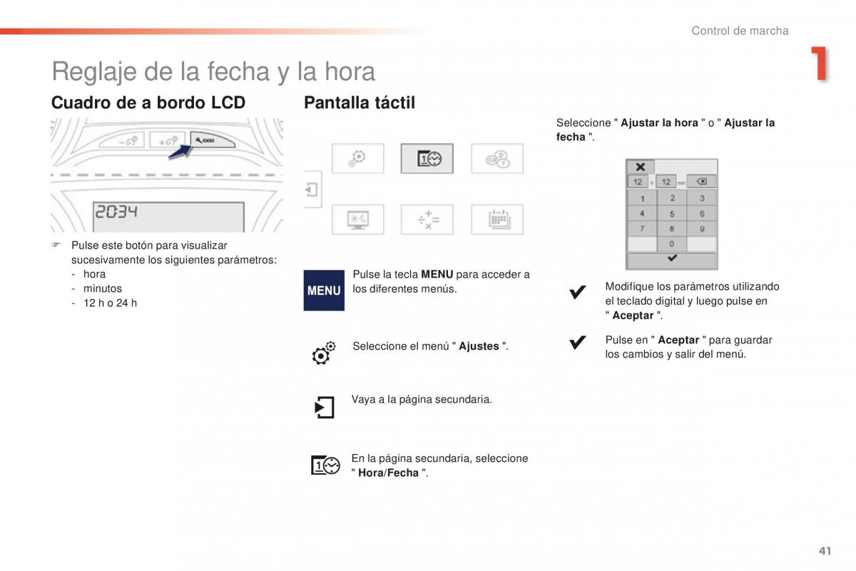 Peugeot 2008 manual del propietario / page 43