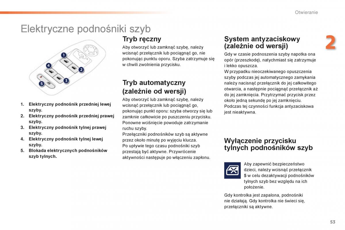 Peugeot 2008 instrukcja obslugi / page 55