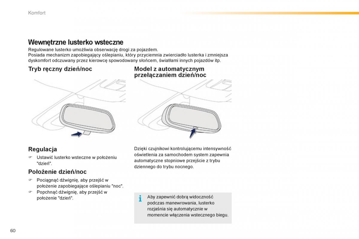 Peugeot 2008 instrukcja obslugi / page 62