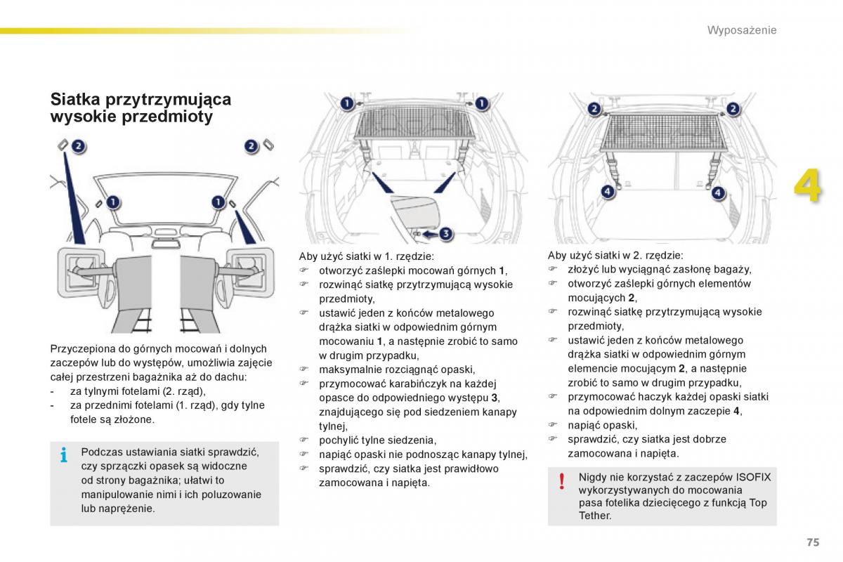 Peugeot 2008 instrukcja obslugi / page 77