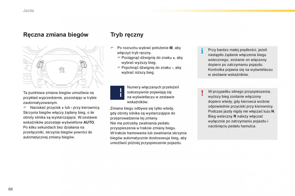 Peugeot 2008 instrukcja obslugi / page 90