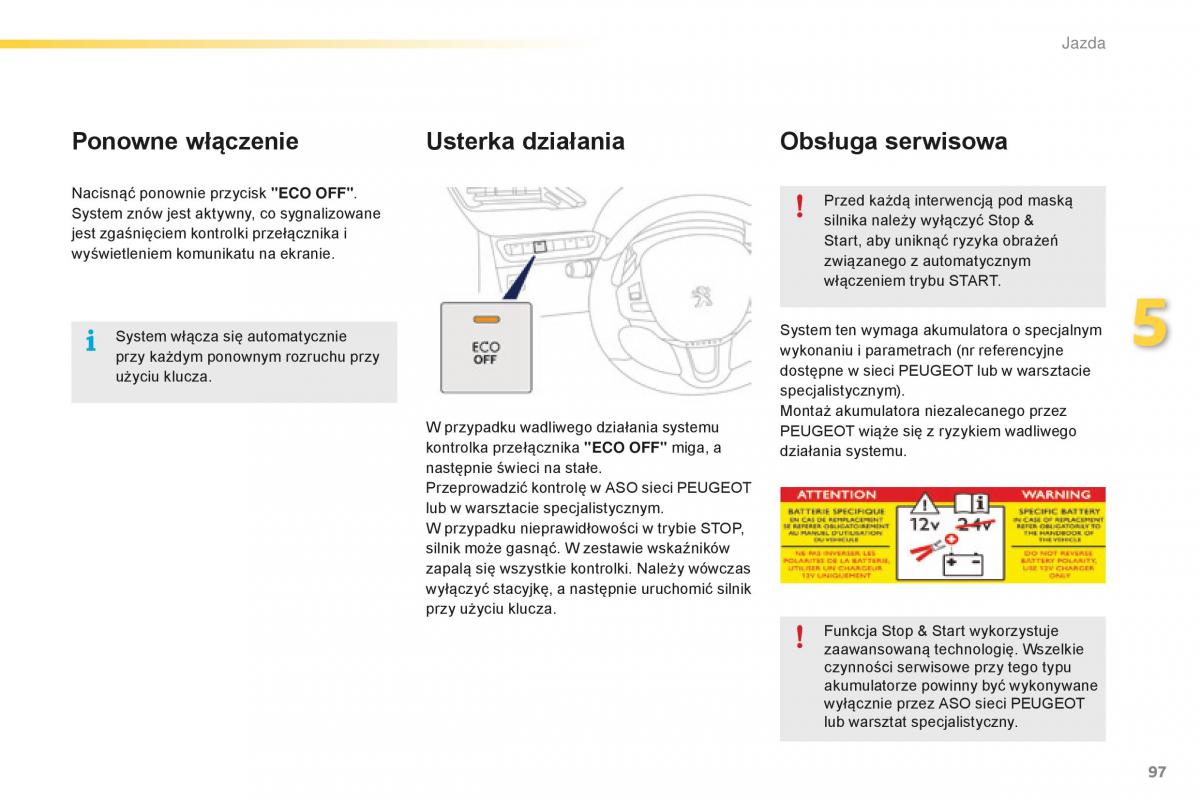 Peugeot 2008 instrukcja obslugi / page 99