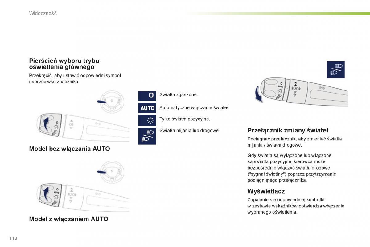 Peugeot 2008 instrukcja obslugi / page 114