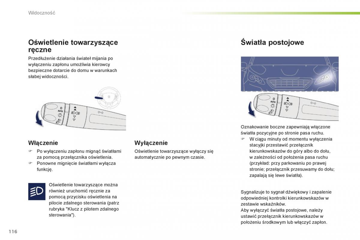 Peugeot 2008 instrukcja obslugi / page 118