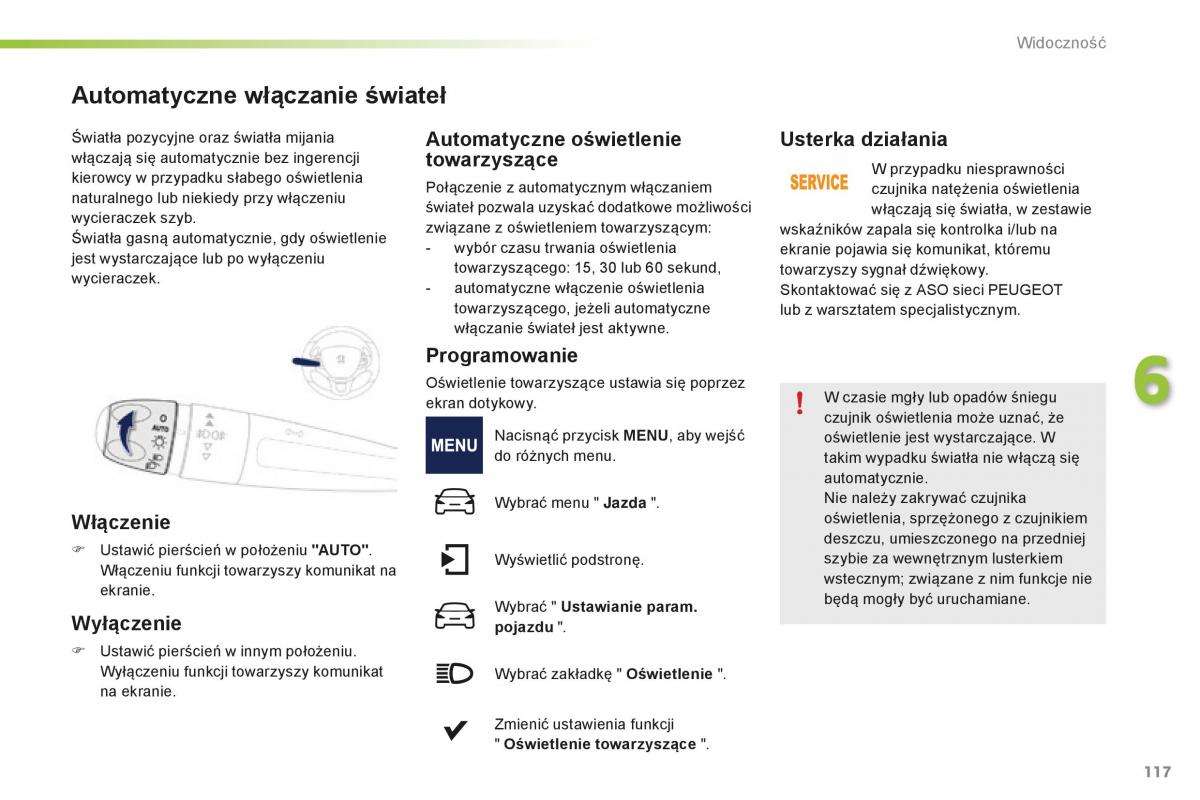 Peugeot 2008 instrukcja obslugi / page 119