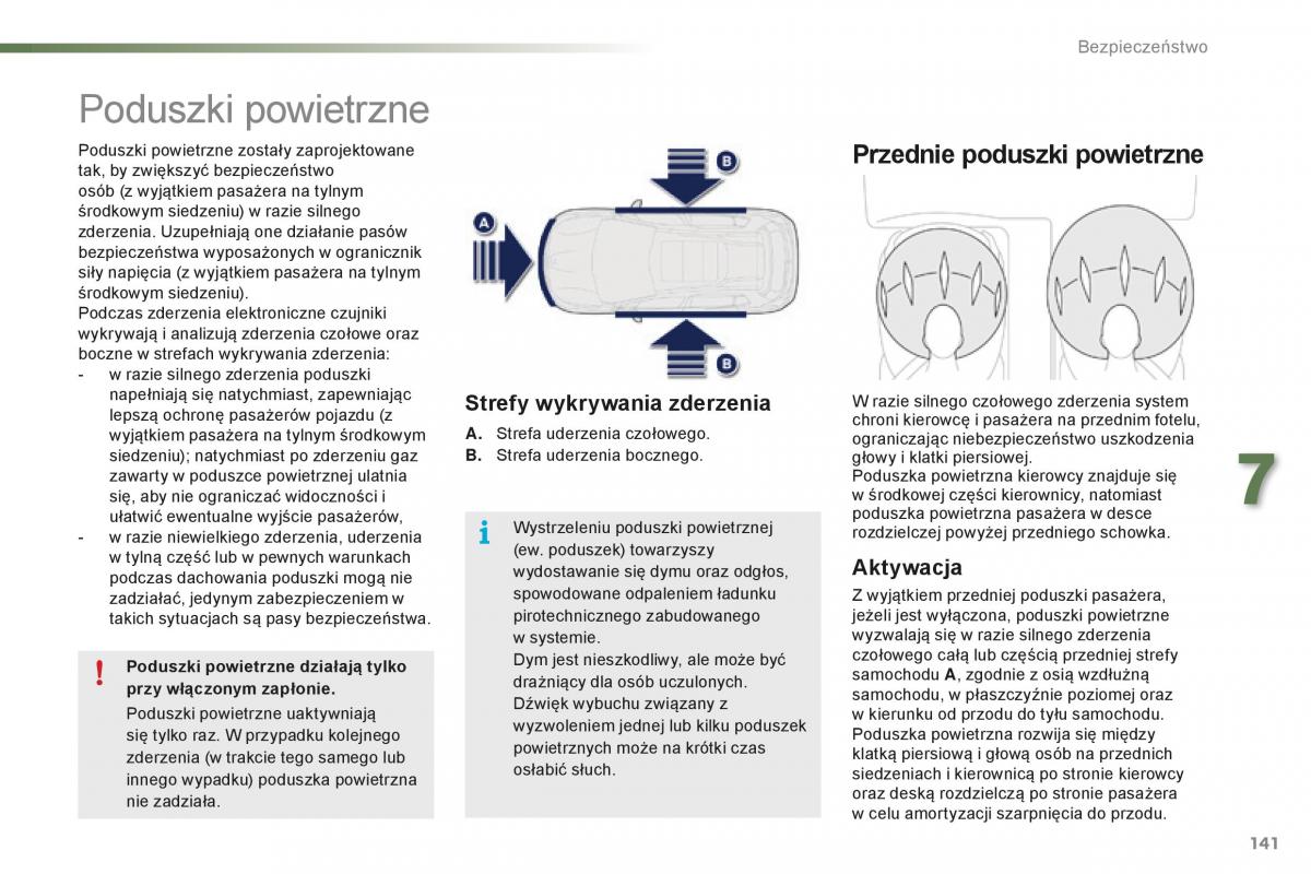 Peugeot 2008 instrukcja obslugi / page 143