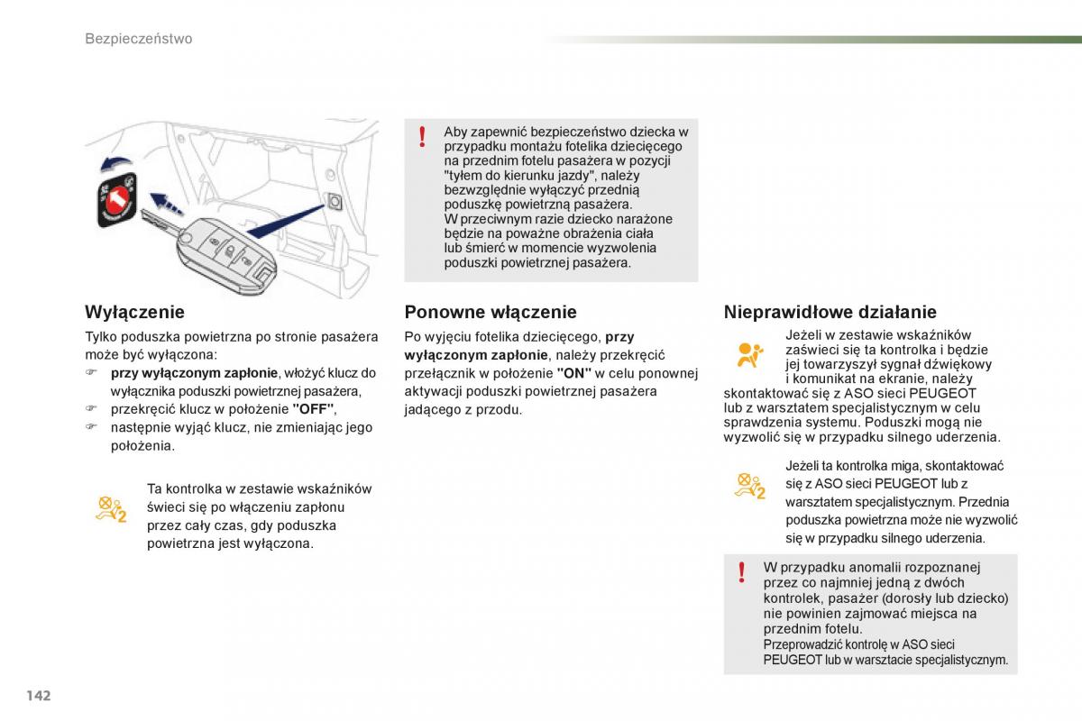 Peugeot 2008 instrukcja obslugi / page 144