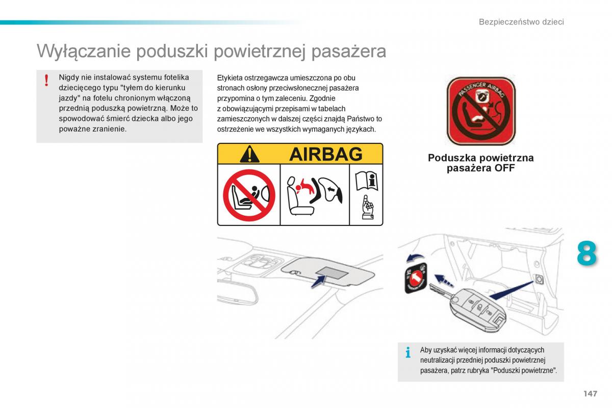 Peugeot 2008 instrukcja obslugi / page 149