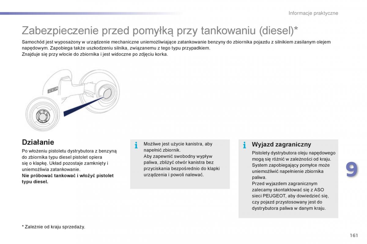 Peugeot 2008 instrukcja obslugi / page 163