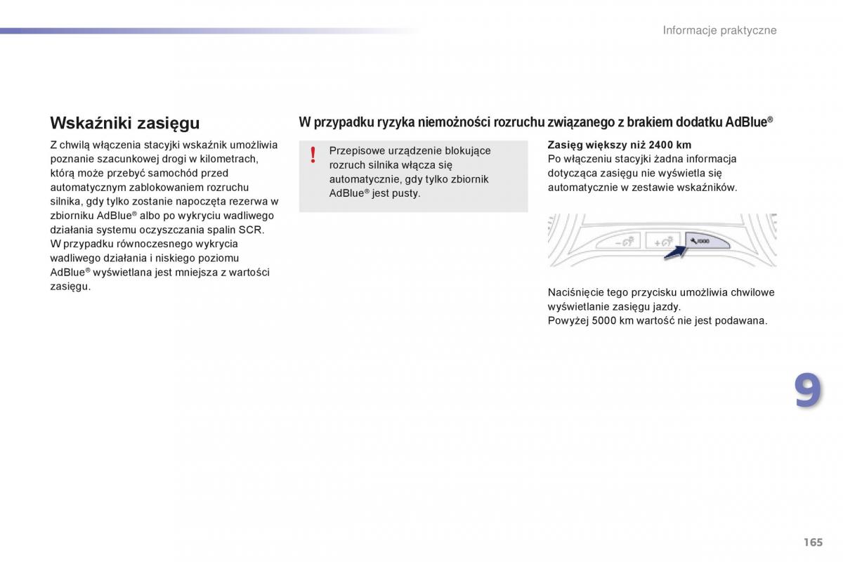 Peugeot 2008 instrukcja obslugi / page 167