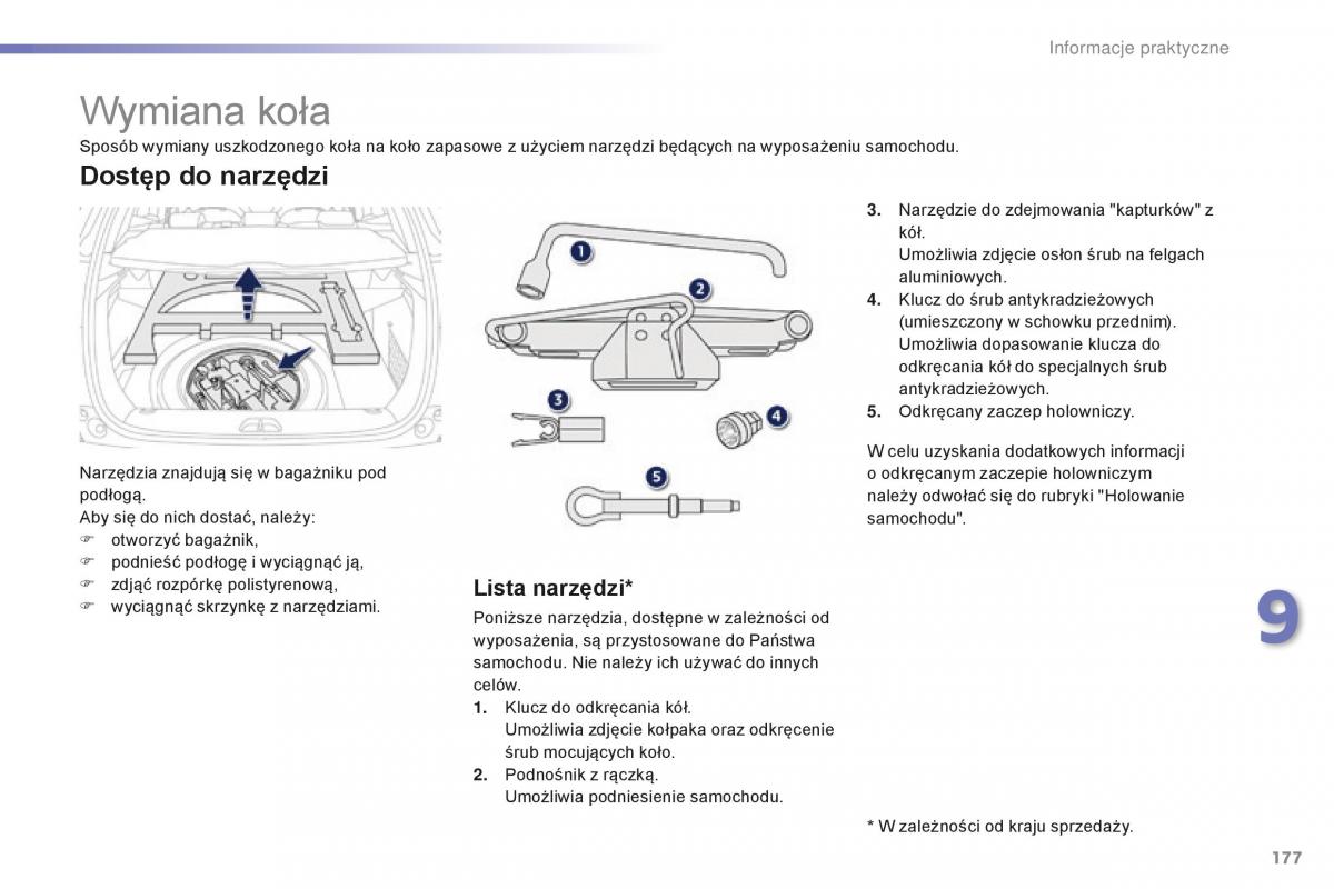 Peugeot 2008 instrukcja obslugi / page 179