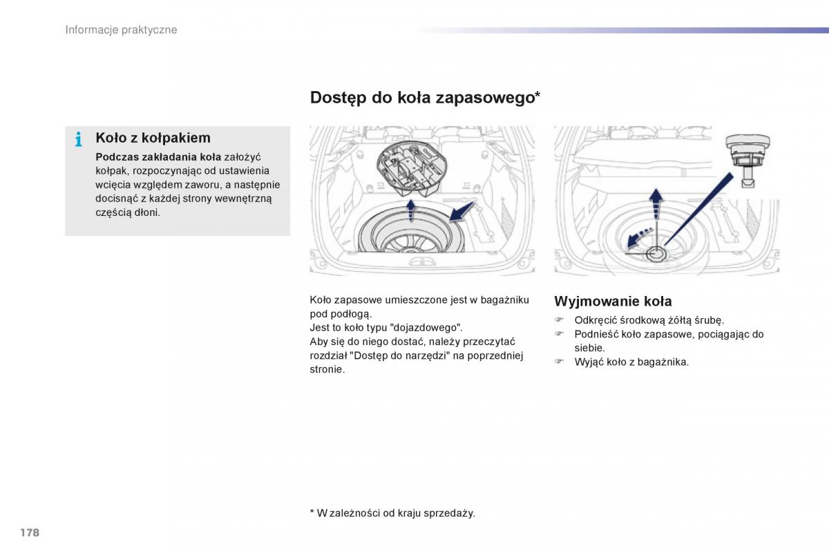 Peugeot 2008 instrukcja obslugi / page 180