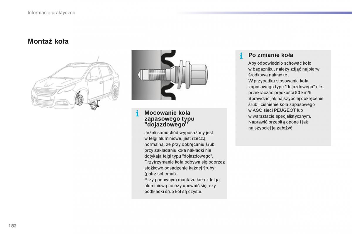 Peugeot 2008 instrukcja obslugi / page 184