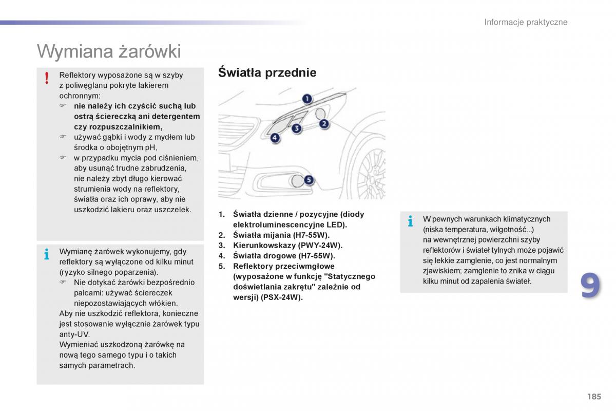 Peugeot 2008 instrukcja obslugi / page 187