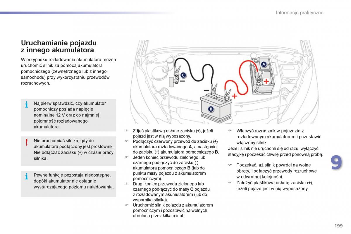 Peugeot 2008 instrukcja obslugi / page 201