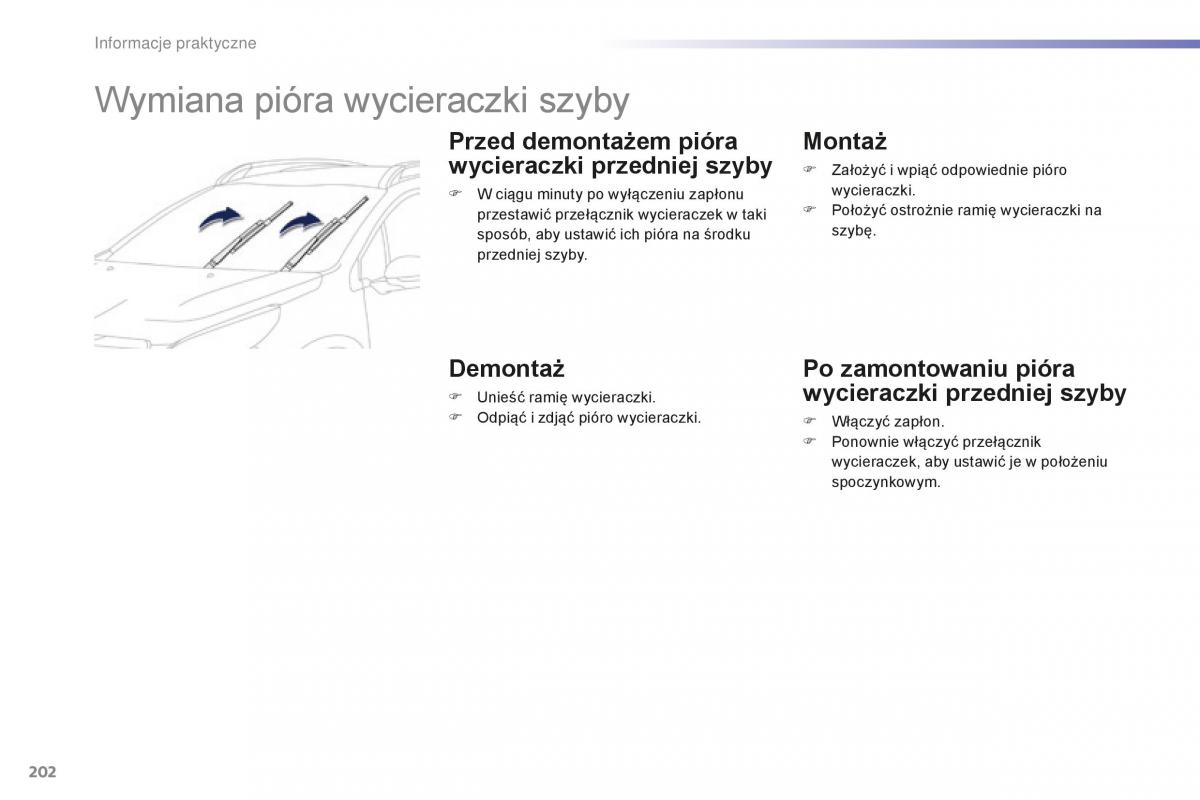 Peugeot 2008 instrukcja obslugi / page 204