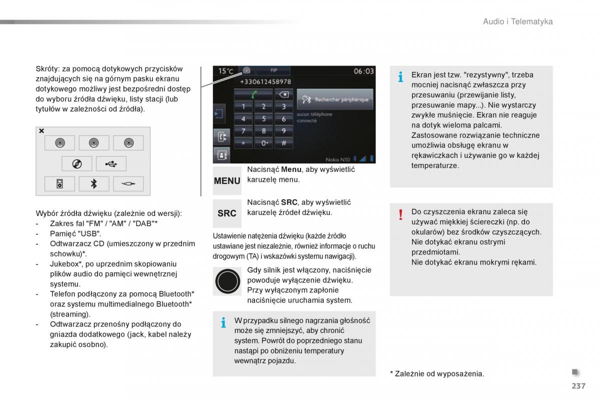 Peugeot 2008 instrukcja obslugi / page 239