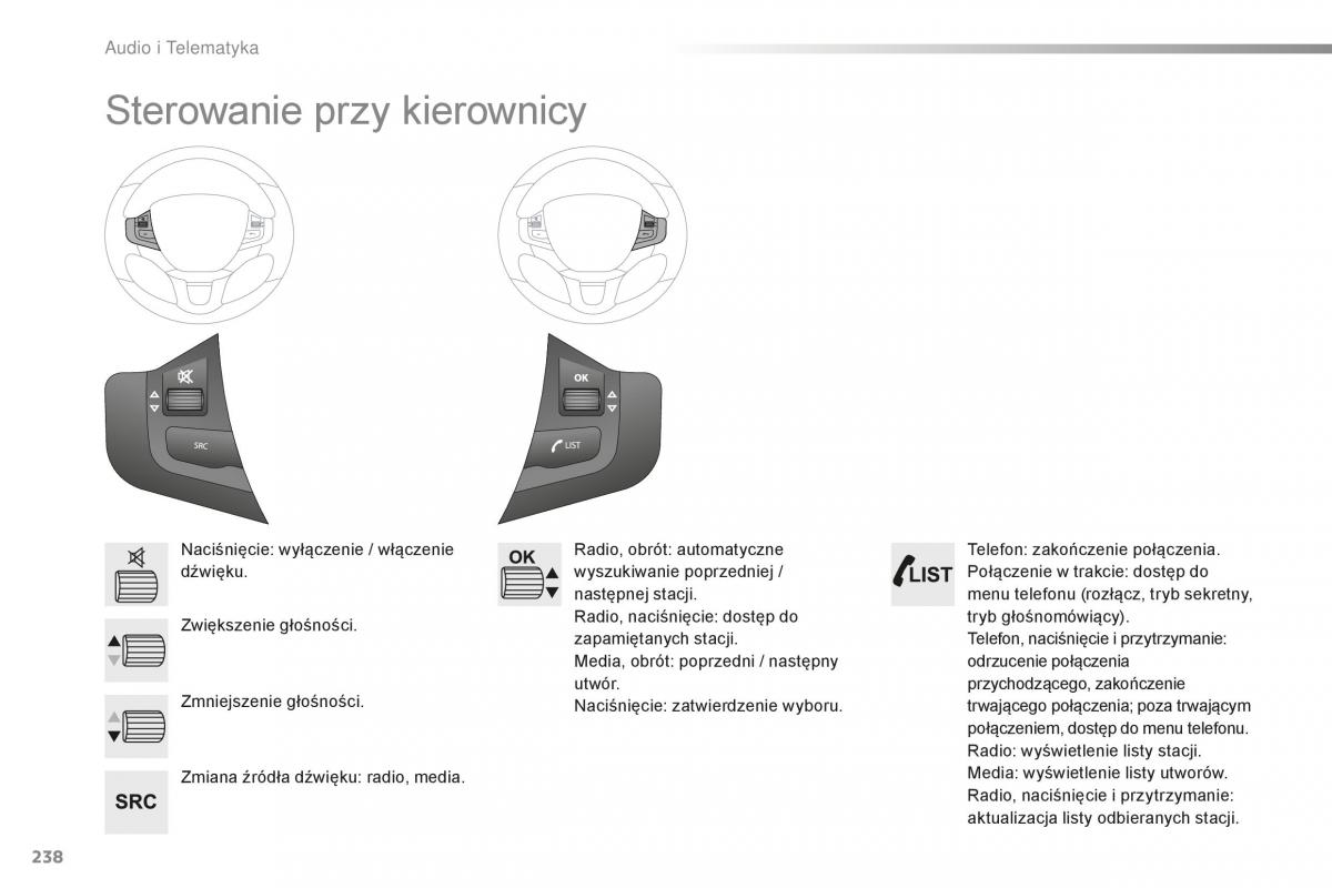 Peugeot 2008 instrukcja obslugi / page 240