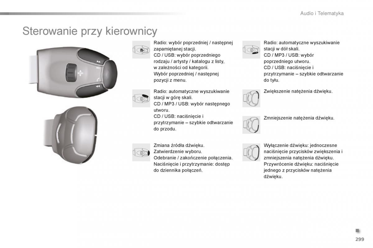 Peugeot 2008 instrukcja obslugi / page 301