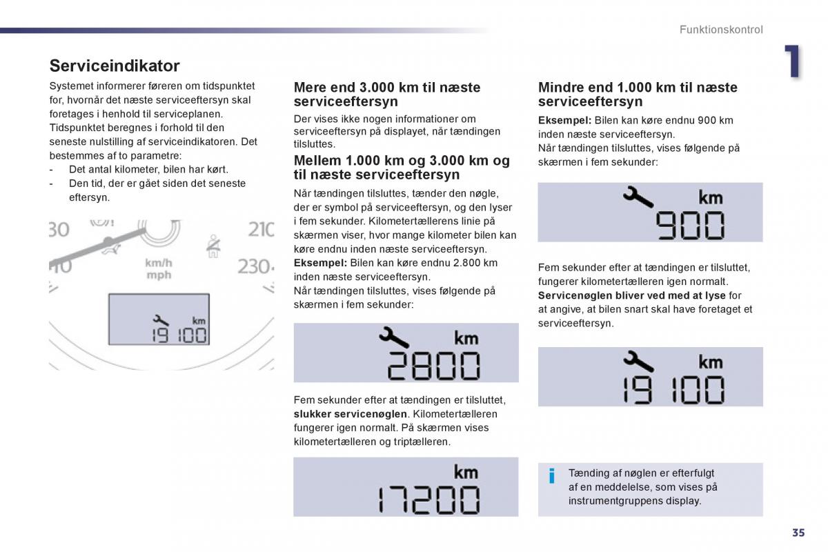 Peugeot 508 Bilens instruktionsbog / page 37