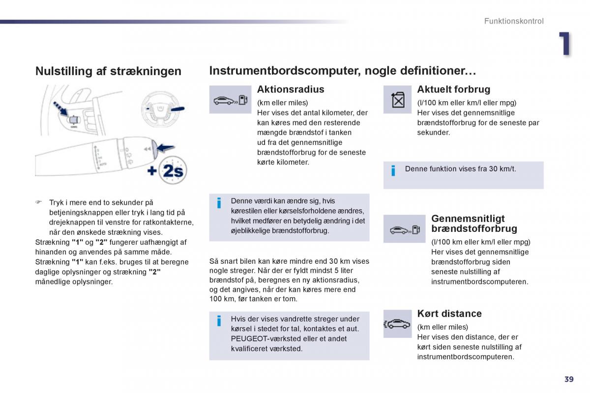 Peugeot 508 Bilens instruktionsbog / page 41