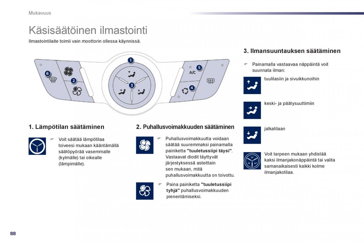 Peugeot 508 omistajan kasikirja / page 90