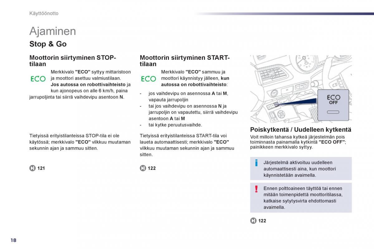 Peugeot 508 omistajan kasikirja / page 20