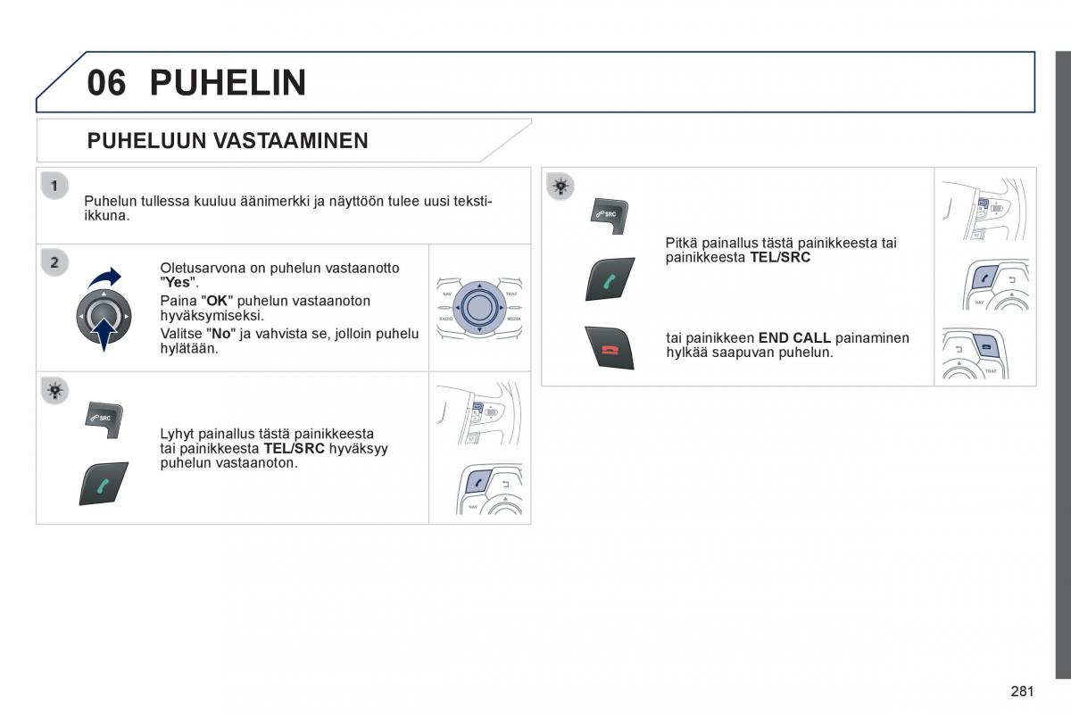 Peugeot 508 omistajan kasikirja / page 283