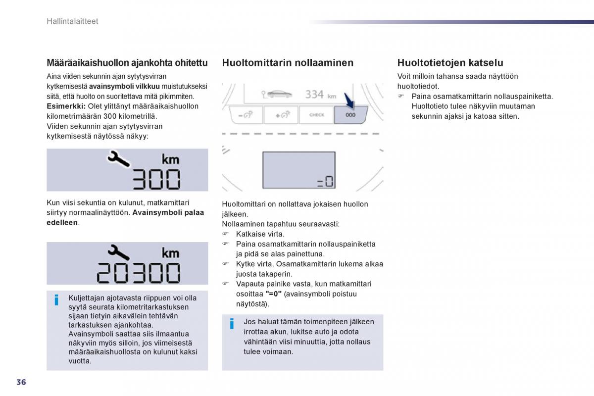 Peugeot 508 omistajan kasikirja / page 38