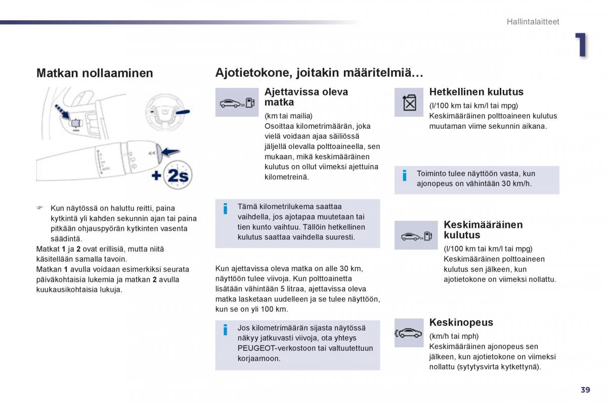 Peugeot 508 omistajan kasikirja / page 41