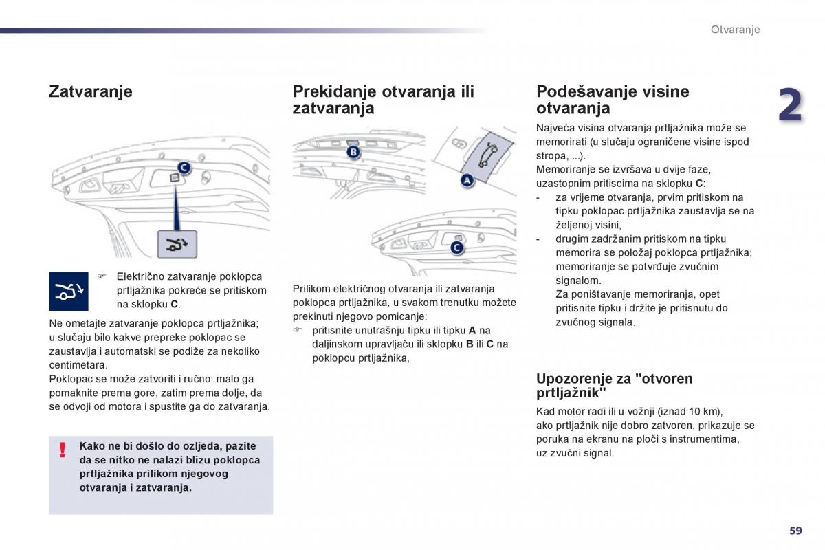 Peugeot 508 vlasnicko uputstvo / page 61