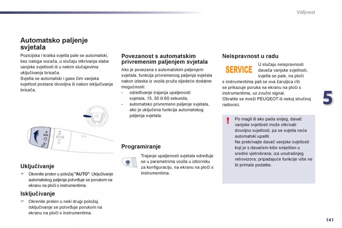 Peugeot 508 vlasnicko uputstvo / page 143